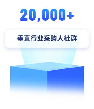 垂直行業采購人社群20,000+